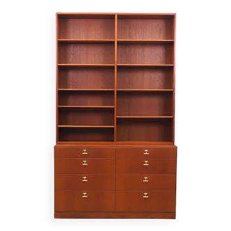 Teak bookcase, Danish design, 1960s, designer: Børge Mogensen