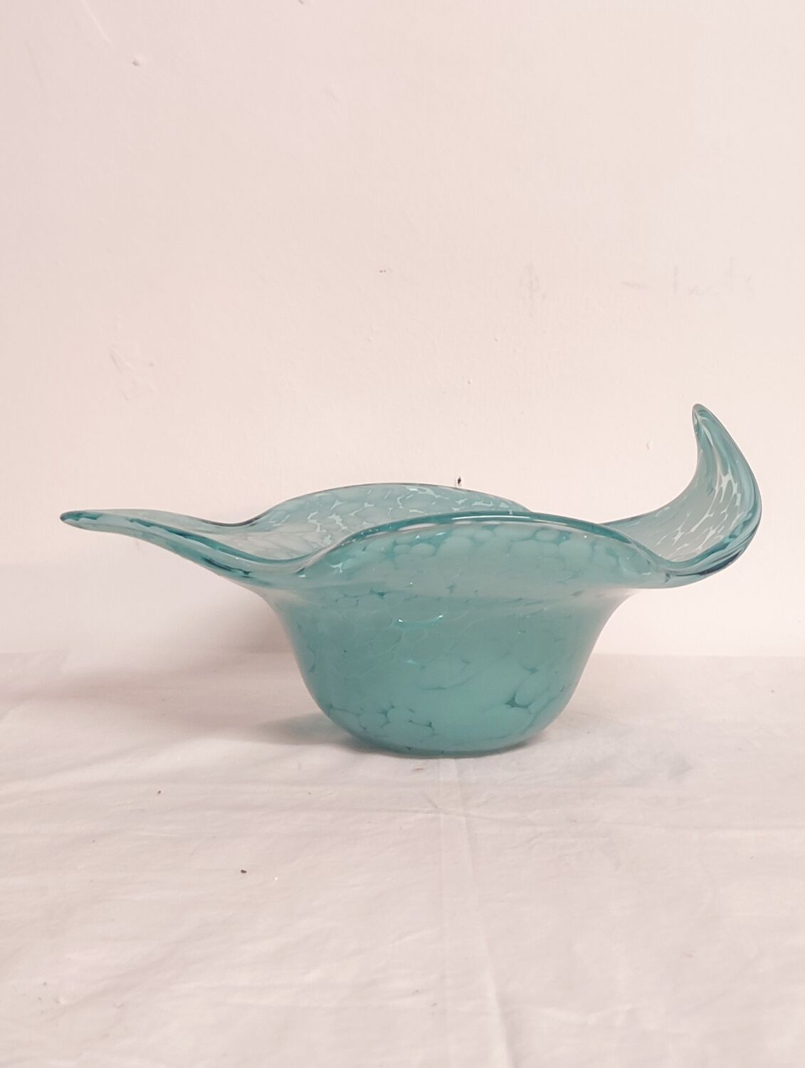 Murano glass centerpiece. Italy, 1980s.