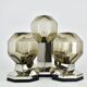 Motoko Ishii brass and glass ceiling light from the 1970s for Staff Leuchten