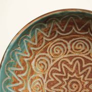 Cup with scarified decoration by Robert Picault, Vallauris