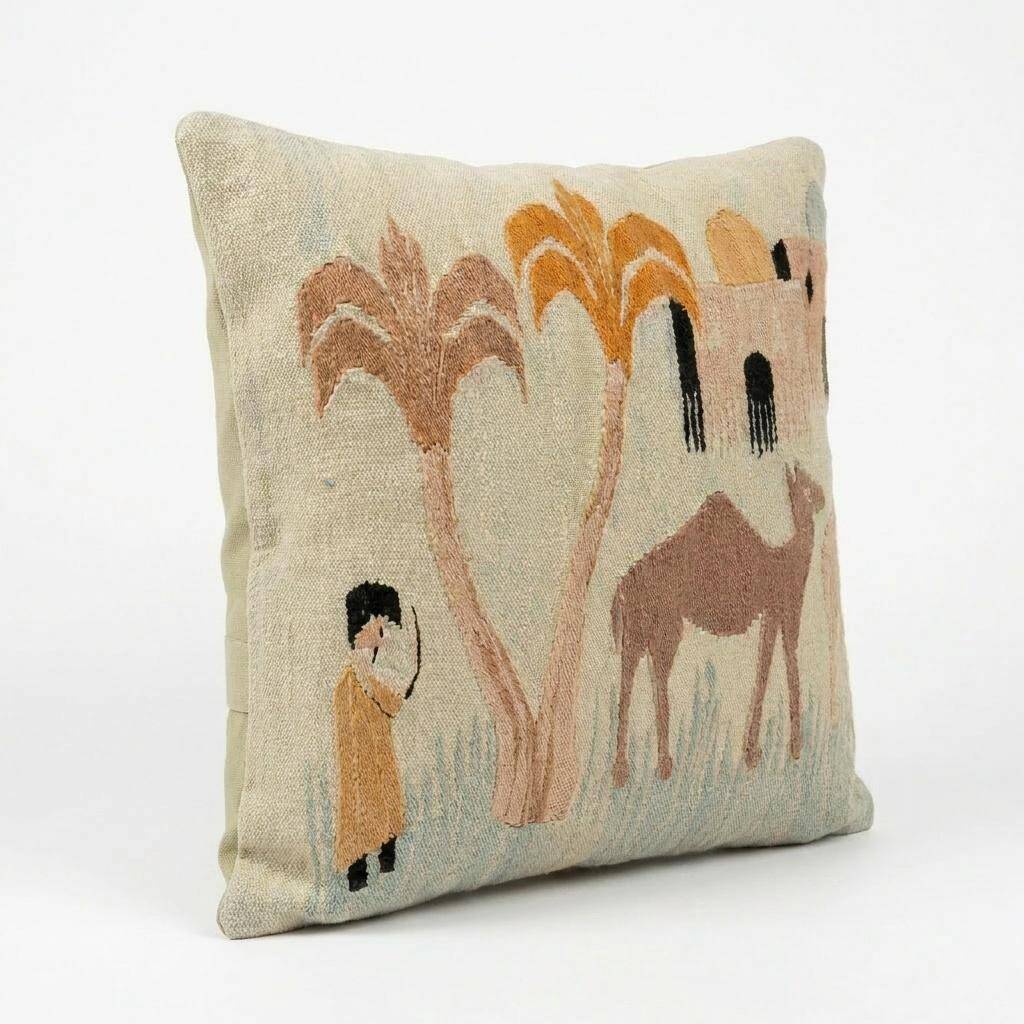 Vintage kilim cushion cover 61x61 cm