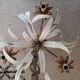 Lustre Masca en laiton 3 feux