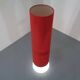 Floor lamp with illuminated glass stand from Doria Leuchten, 1960s.