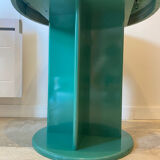 Lacquered round table