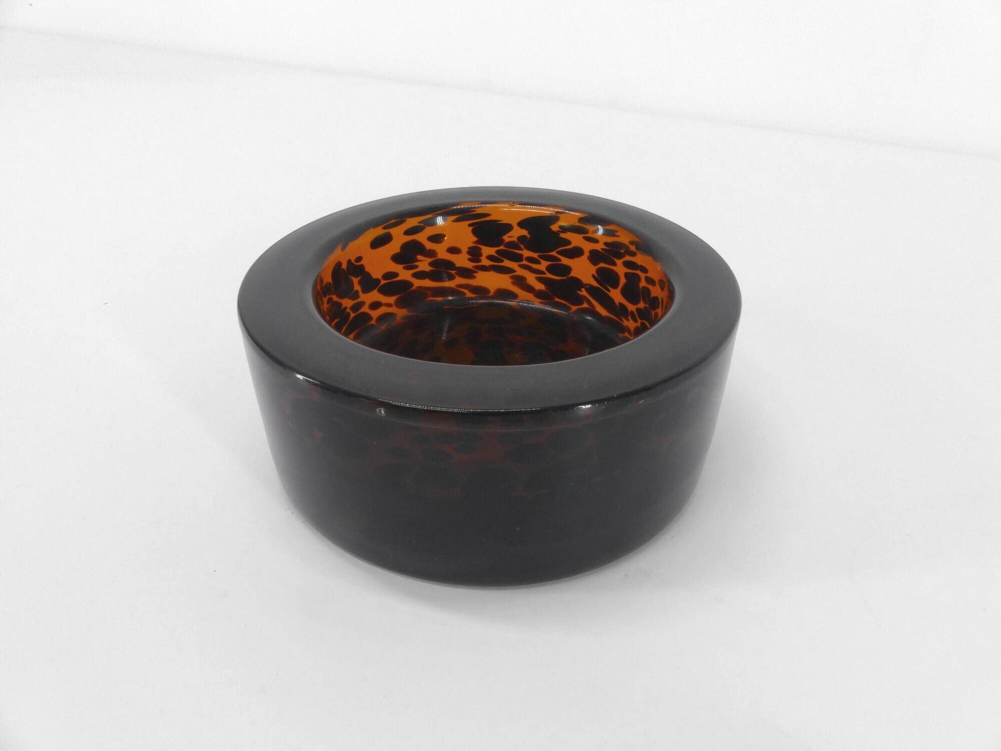 Empty pocket or ashtray in Murano imitation tortoiseshells 1960