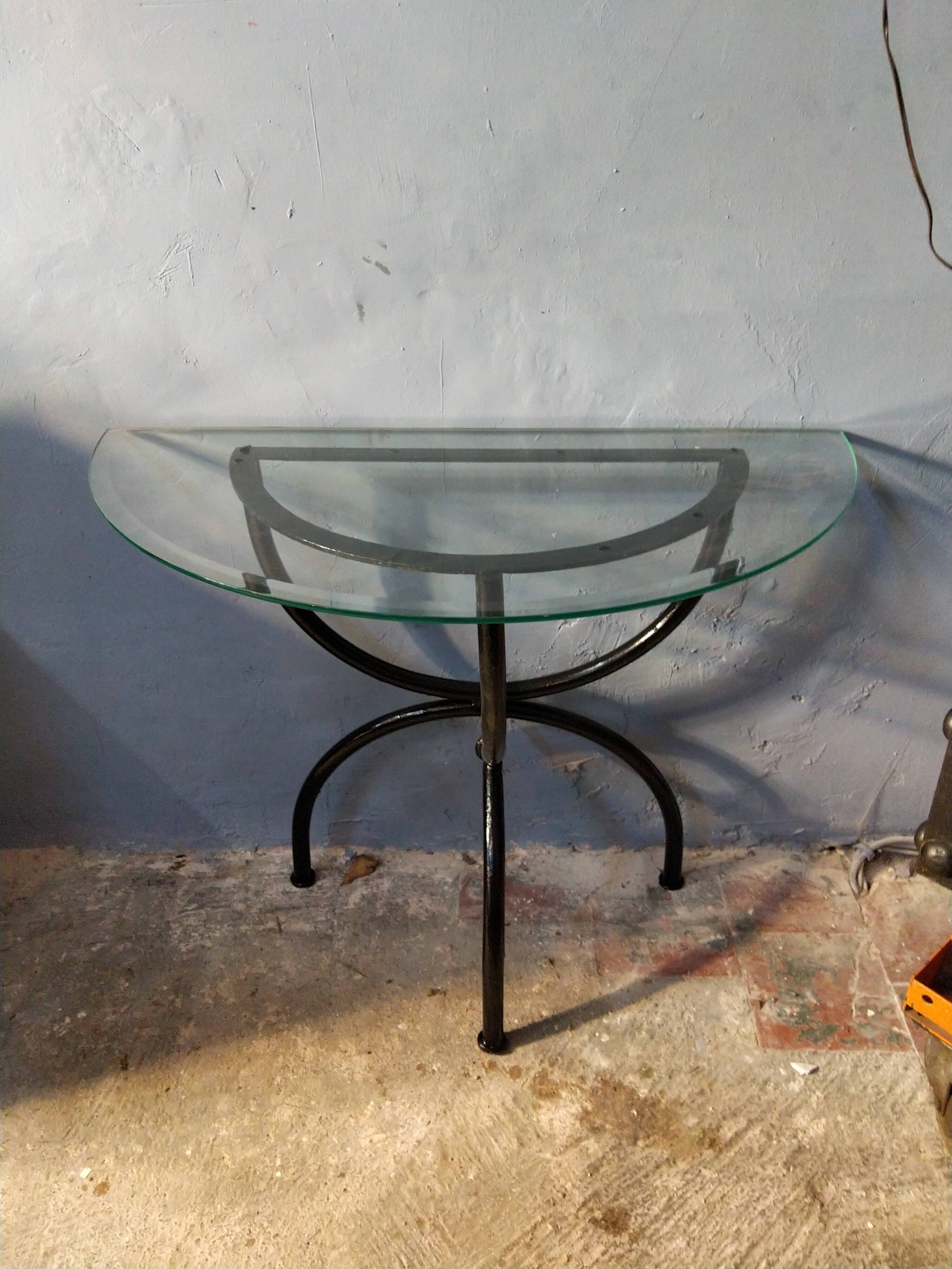 Glass console