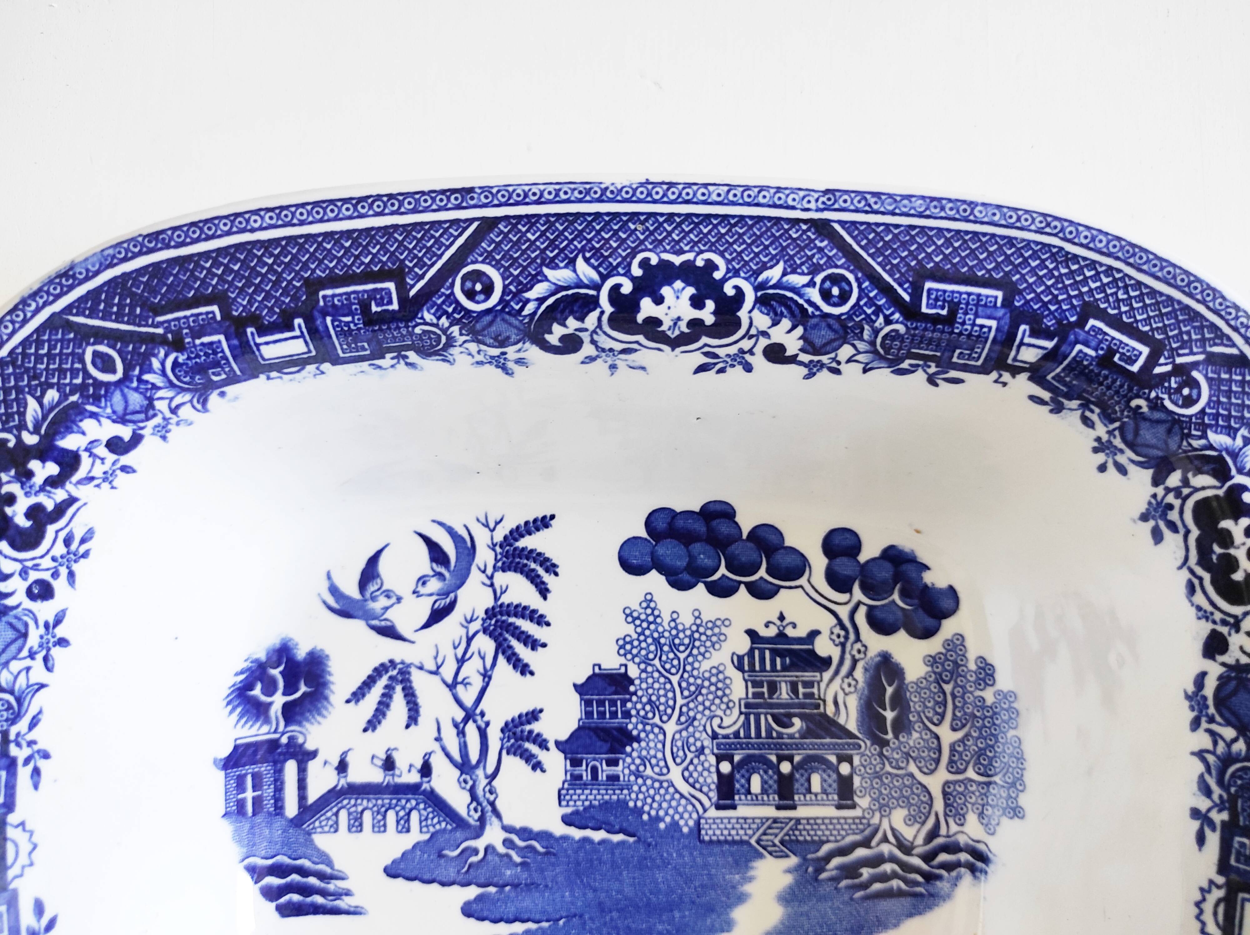 Plat vide poche Villeroy & Boch modèle willow