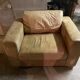 Leather armchair