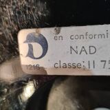 Le dauphin lamp 1960/70, original lampshade
