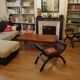 Dagobert chair seated leather