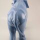 Light blue ceramic elephant