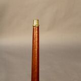 6 chairs from the brand Pierrefeu, a Lyon-based manufacturer, mahogany.