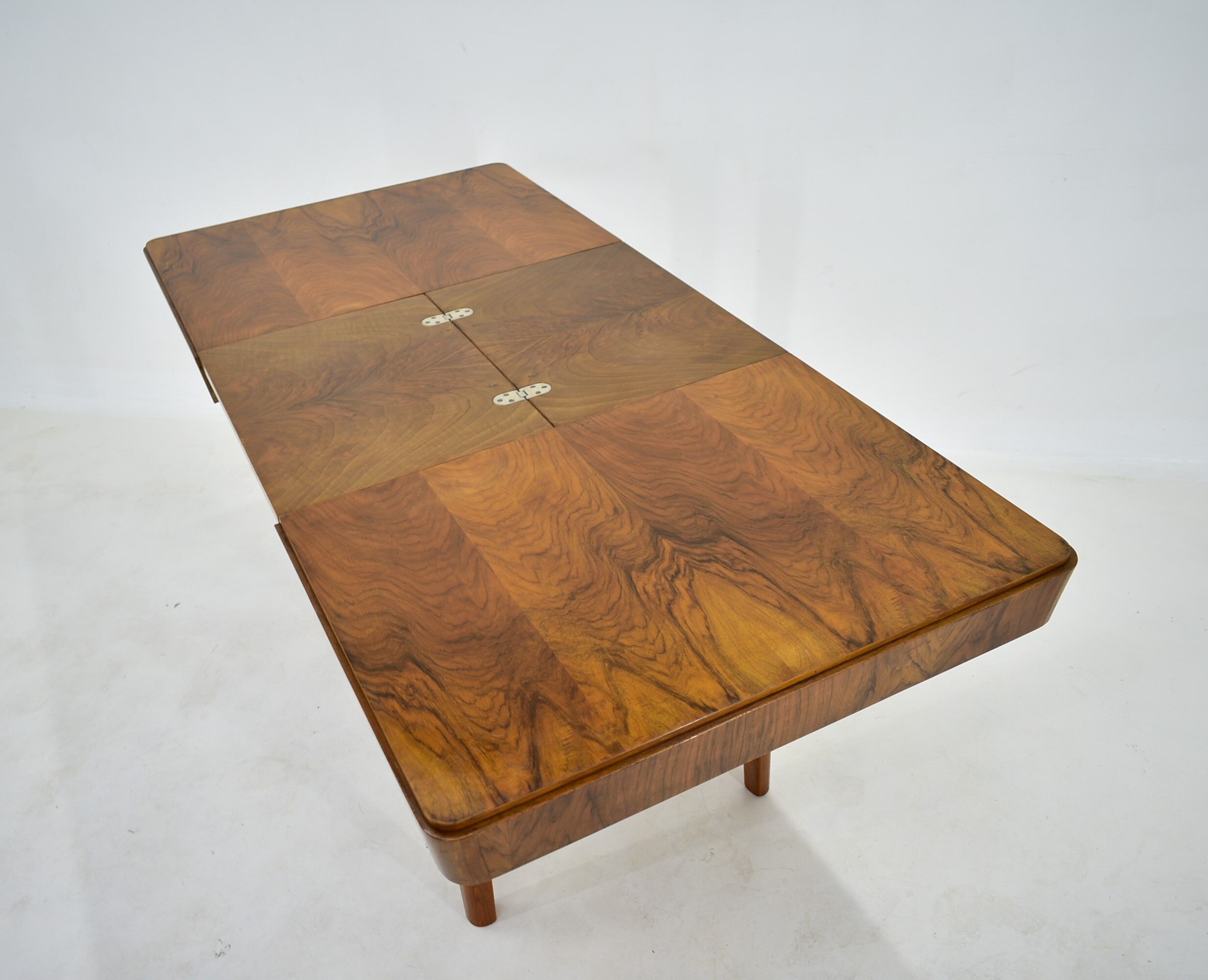 Table à manger extensible Jindřich Halabala pour UP Zavody, années 1950