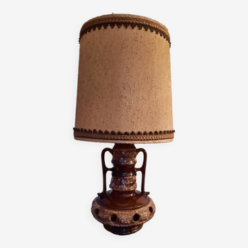 Lampe en céramique lave, années 60