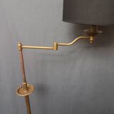 Brass and bronze reading light
