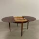 1960s MidCentury Round Extendable Rosewood Dining Table