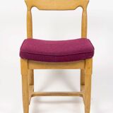 Guillerme and Chambron for Your Home, Set of 4 chairs 1960s