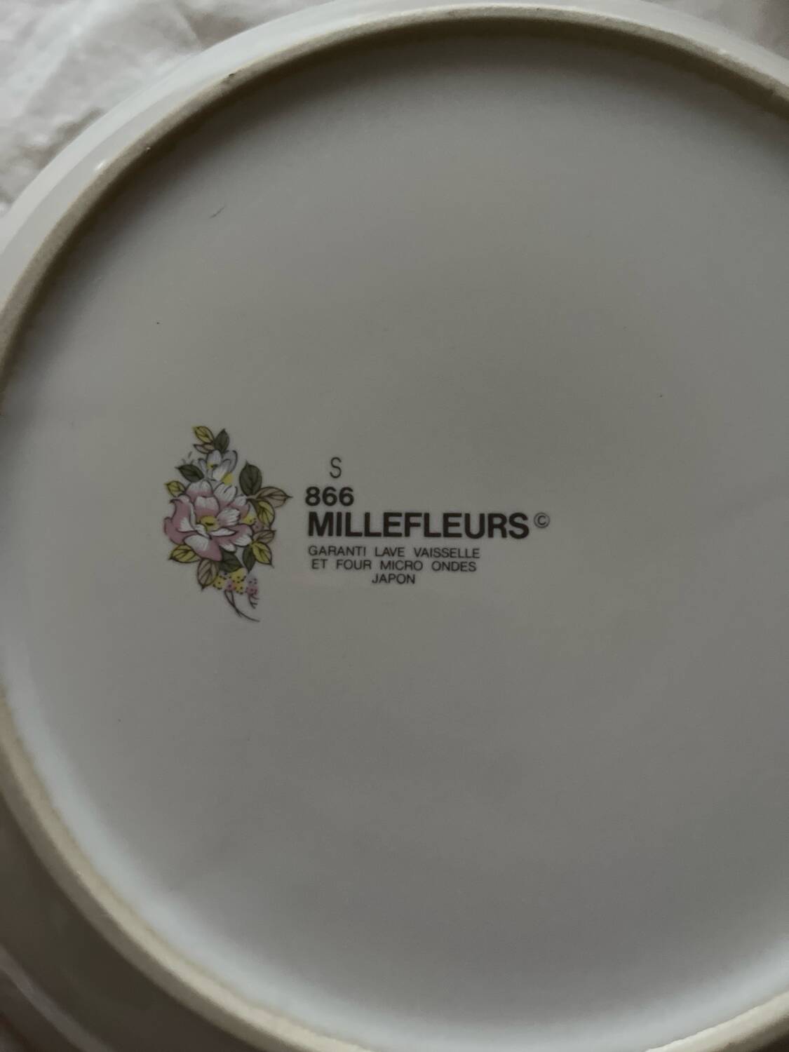 Japanese porcelain service