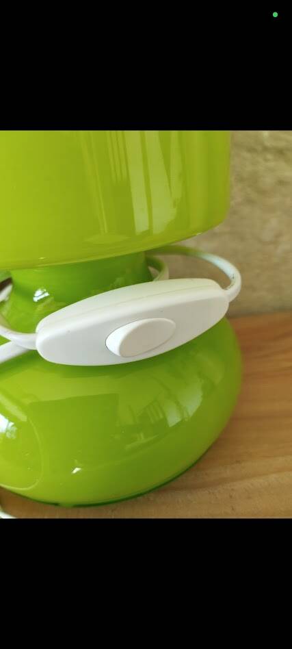 lamp light green apple