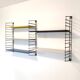 Tomado wall unit with metal shelves by Dekker – Tomado