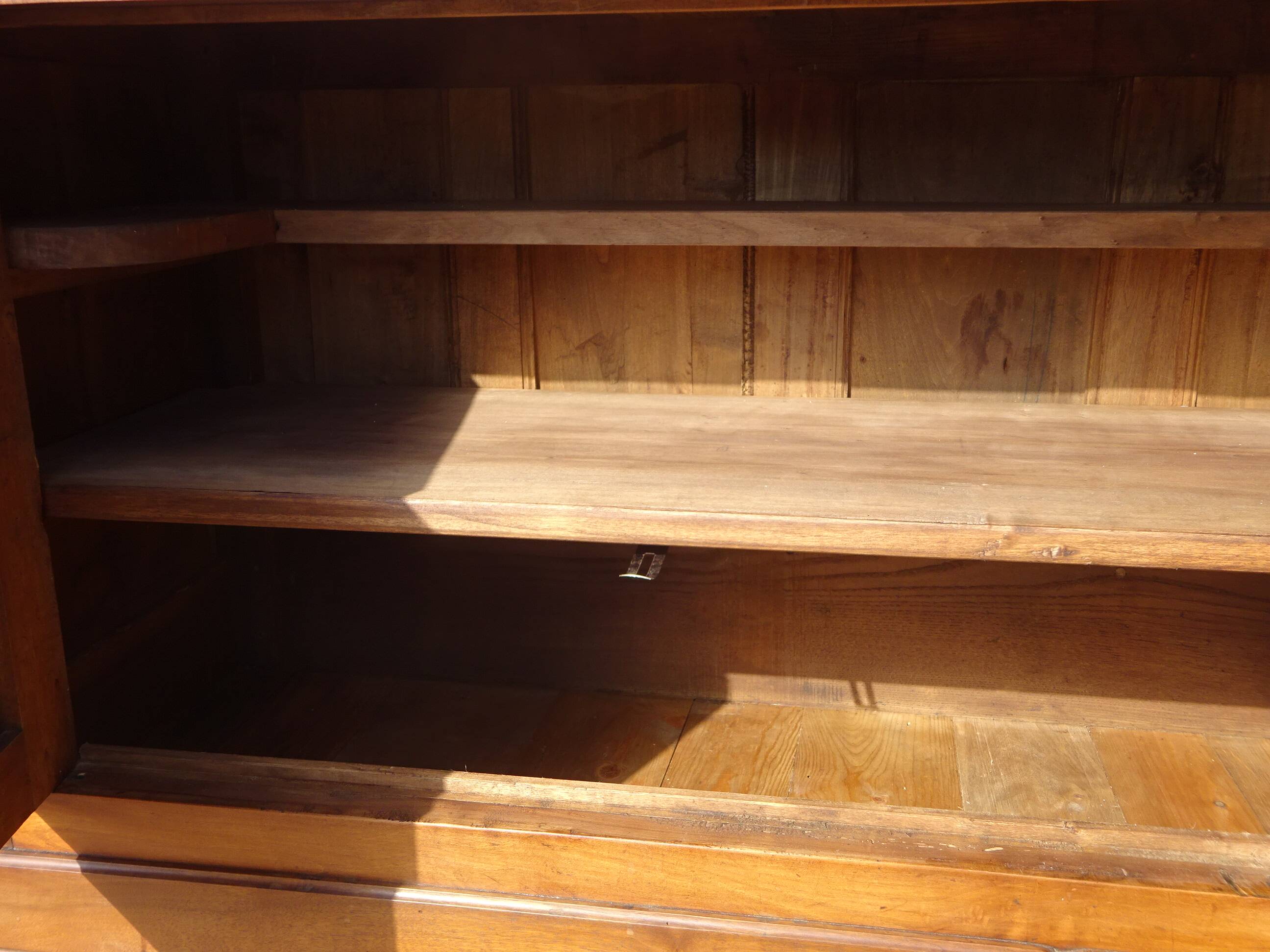 Antique Louis Philippe sideboard in solid elm