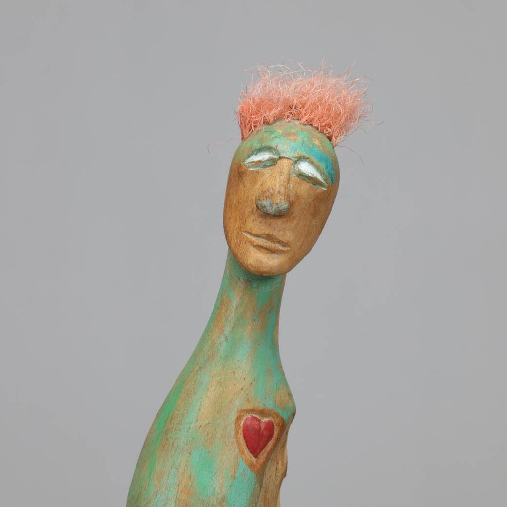 Environmental assemblage sculpture by Tom de Munk-Kerkmeer, Australia, 1990s