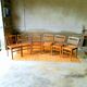 Suite de 6 chaises de René Gabriel