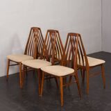 Danish Rosewood Eva Dining Chairs by Niels Koefoed for Koefoeds Hornslet