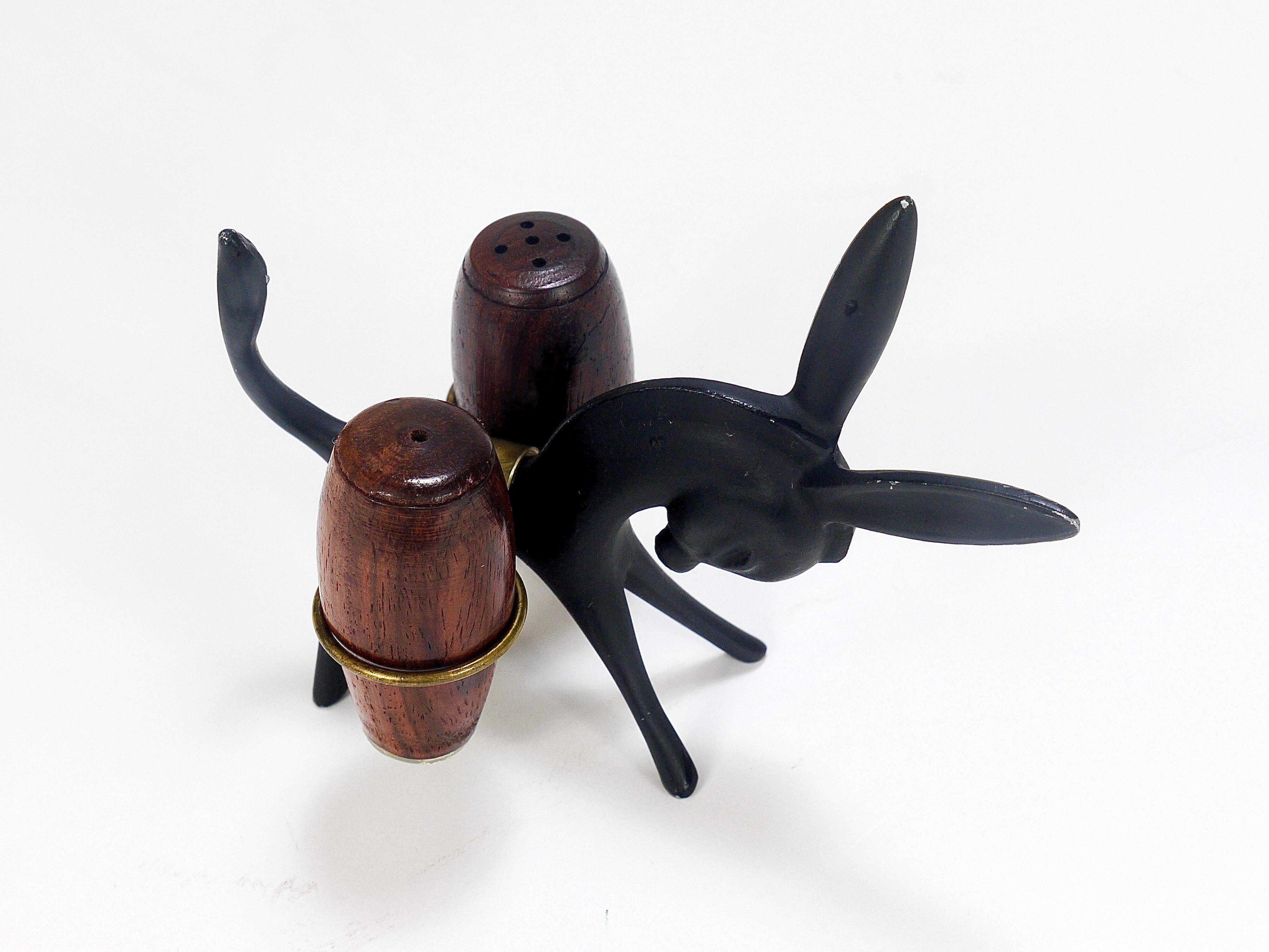 Salt and Pepper Shaker Set by Walter Bosse, Herta Baller, Austria, 1950s