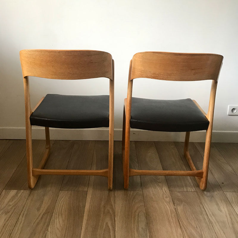 Pair of Baumann chairs