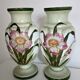 Opaline vase from the Napoléon III period.
