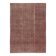 Hand-knotted Vintage Turkish Red Wool Area Rug with Floral Design for Home and Office Decor