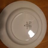 Flat plate Digoin Sarreguemines model Bagatelle