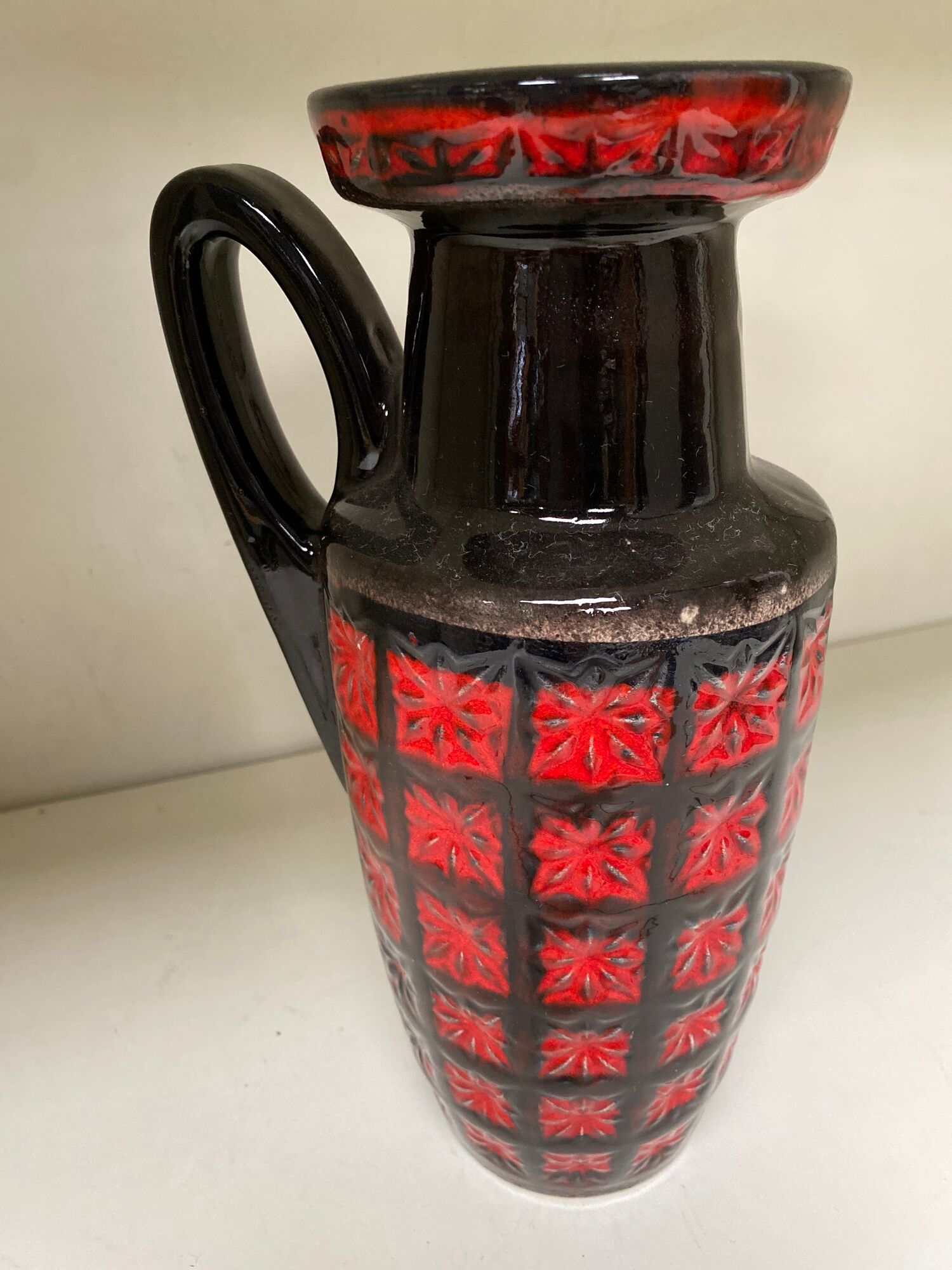 Vase céramique allemand Allemagne de l’Ouest
