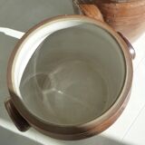 Pot à graisse ou pot à confit en grès
