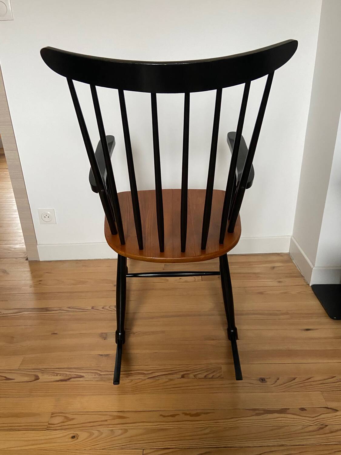 Vintage Scandinavian design rocking chair