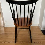 Vintage Scandinavian design rocking chair