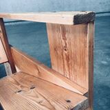 The Stijl Movement Dutch Pine Crate Chair attributed to Gerrit Rietveld, 1960s