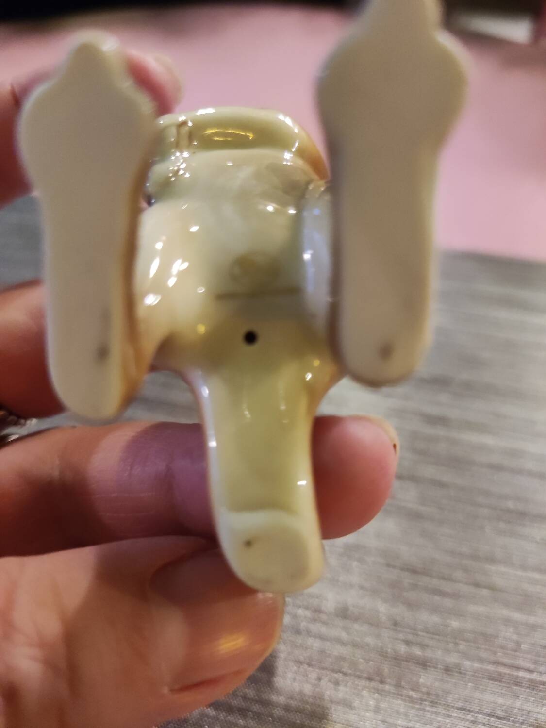 Kangaroo porcelain figurine