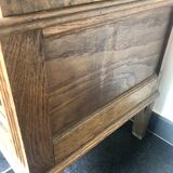 Antique wardrobe with mirror