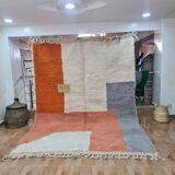 Handmade wool Berber rug 300X200 cm