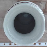 Porcelain vase with peacock decoration