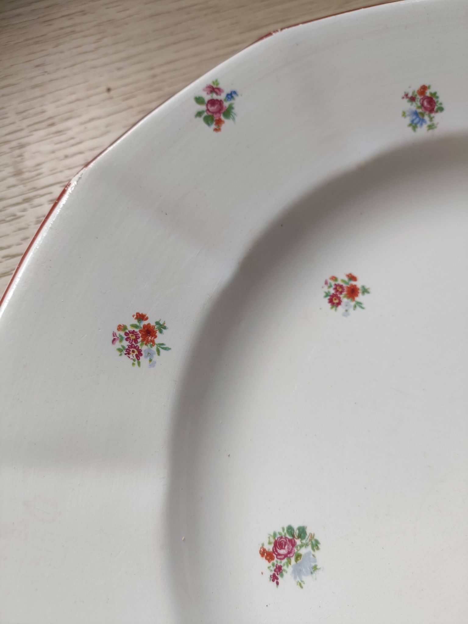 Grand plat Digoin Sarreguemines