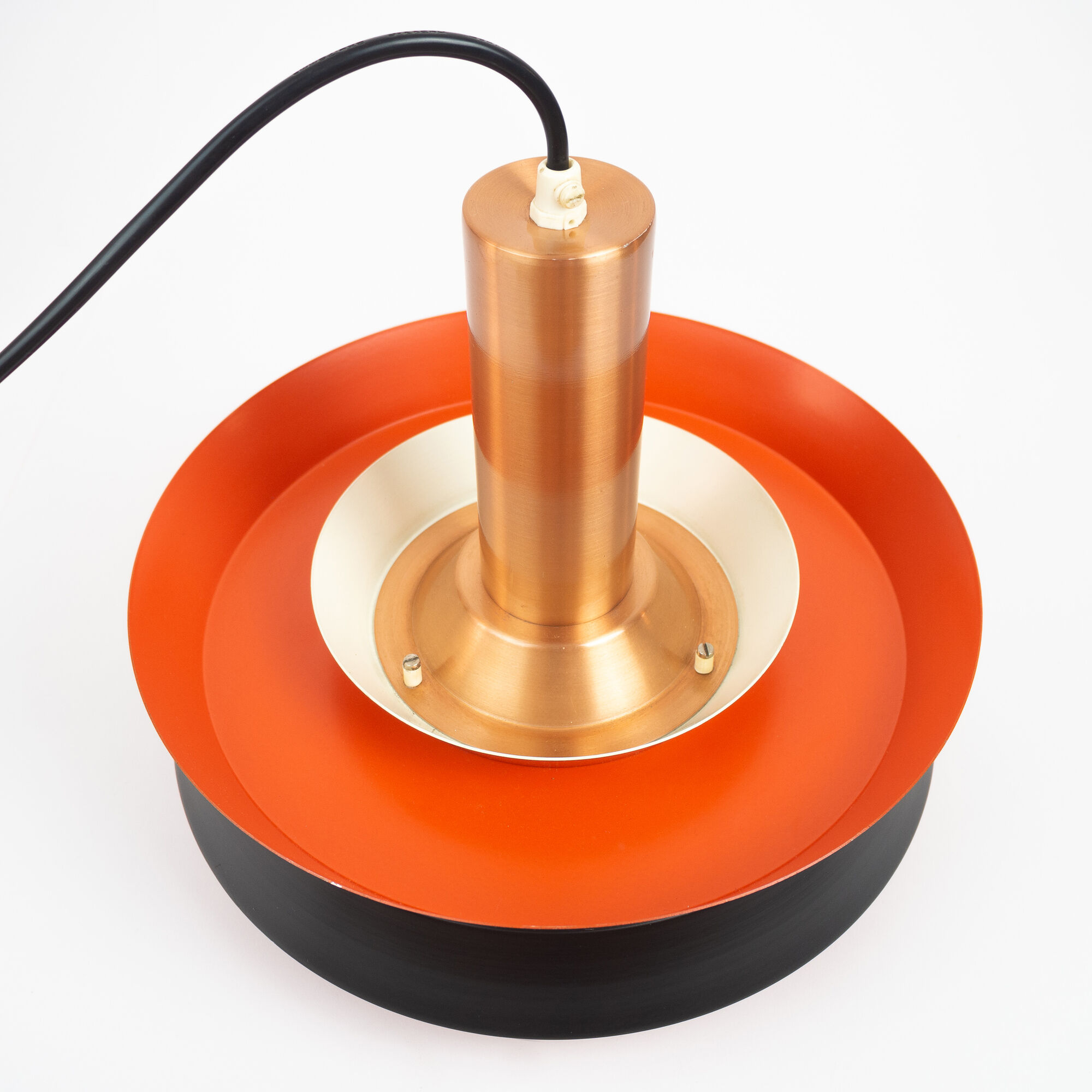 Swedish hanging lamp Trava by Carl Thore, Granhaga, 1960