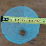 Set for Art Deco chandelier (1 cup, 3 globes)