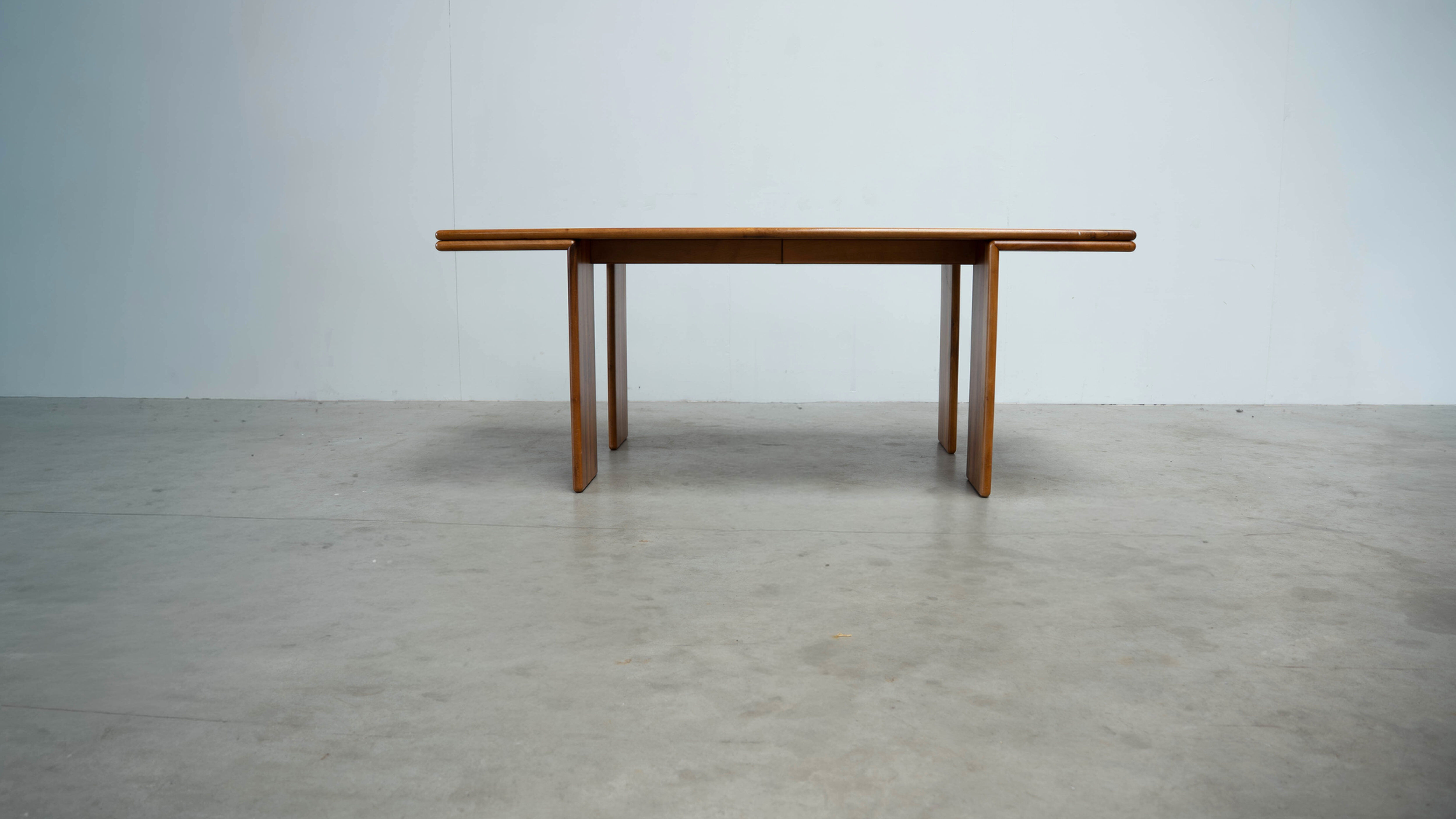 Sculptural Italian dining table