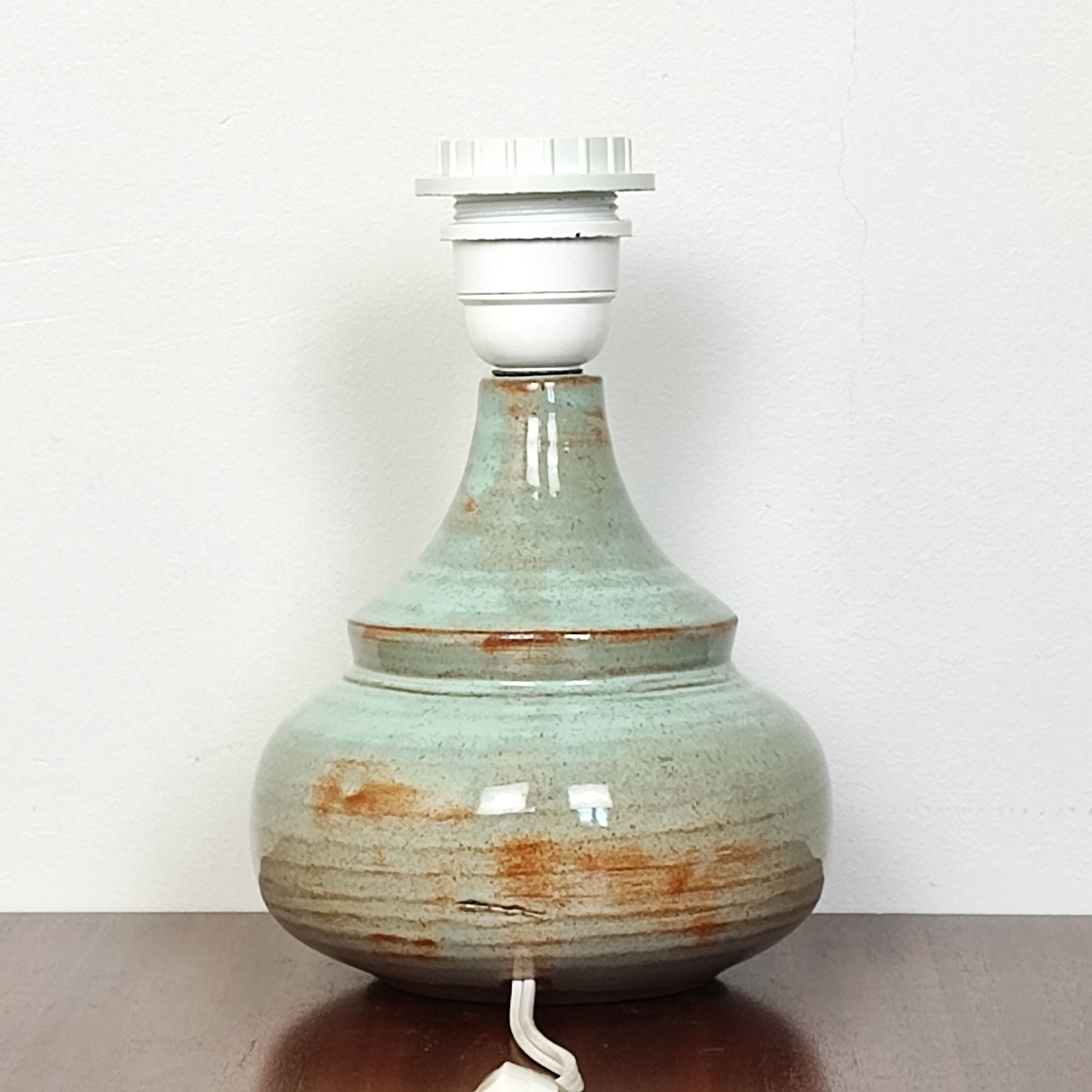 Stoneware bedside lamps