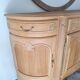 Low buffet in solid cherry wood renovated – Louis XV style – 250 cm