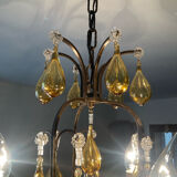 Antique Murano glass chandelier