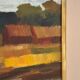 Original Swedish Oil on Canvas – "Landscape" by Olle Rhönnstad – Signed – Vintage and Framed – 43 × 35 cm (16.9" × 13.8")